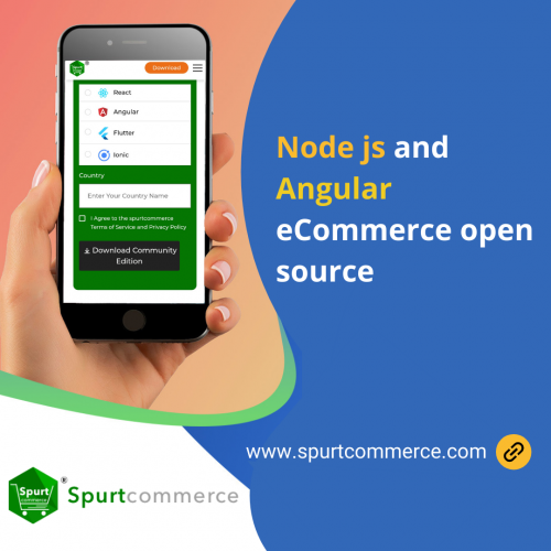 Node js and Angular eCommerce open source