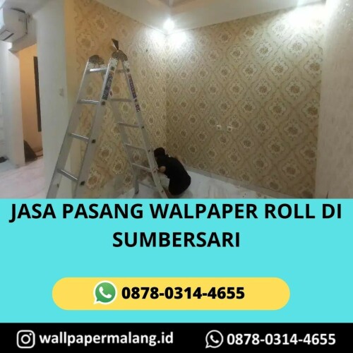 JASA PASANG WALPAPER ROLL DI SUMBERSARI