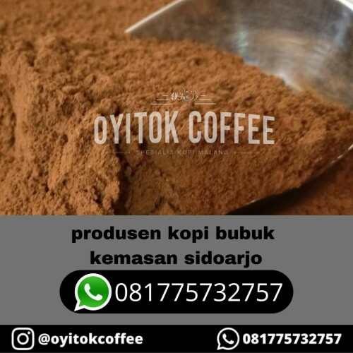 PRODUSEN KOPI BUBUK KEMASAN SIDOARJO