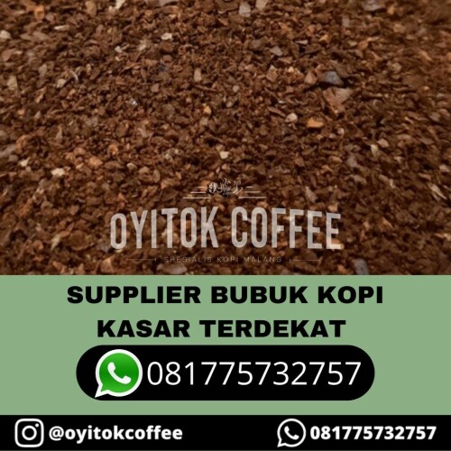 SUPPLIER BUBUK KOPI KASAR TERDEKAT