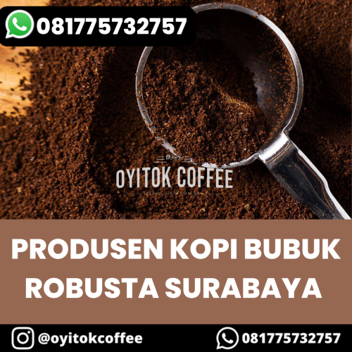 PRODUSEN KOPI BUBUK ROBUSTA SURABAYA