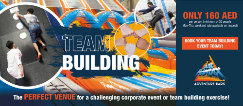 Award winning adventure park - The perfect venue for a challenging corporate event or team building exercise!