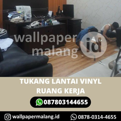 TUKANG LANTAI VINYL RUANG KERJA