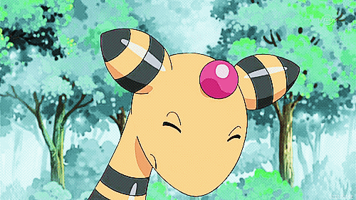 anime ampharos shocked disappointed sad